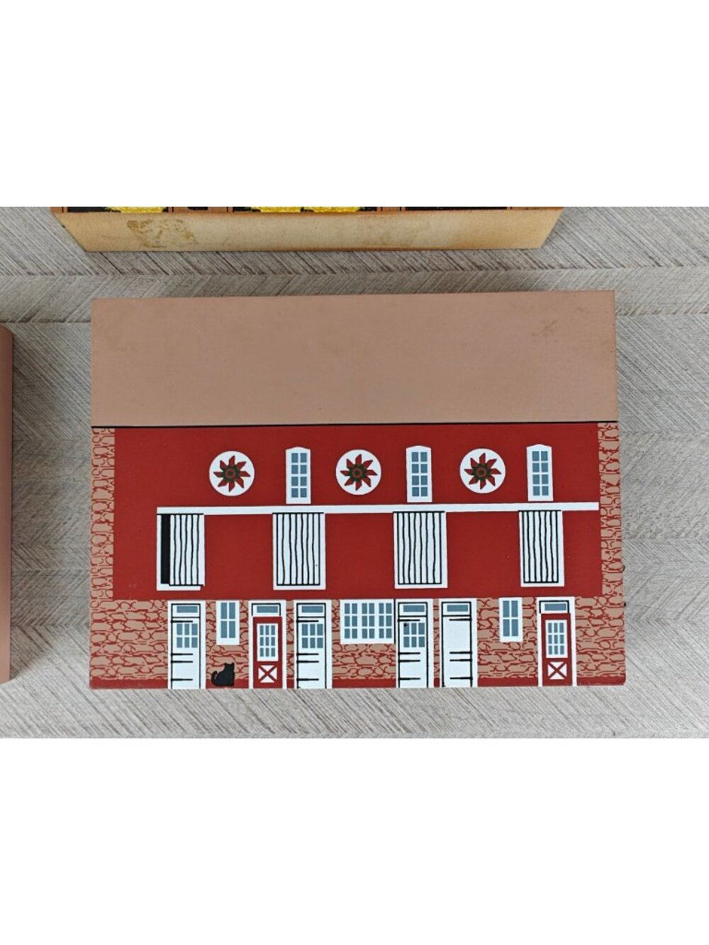 The Cat’s Meow 1992 American Barn Lot Of 4 Collectibles Vintage Rustic Décor - Picture 5 of 10
